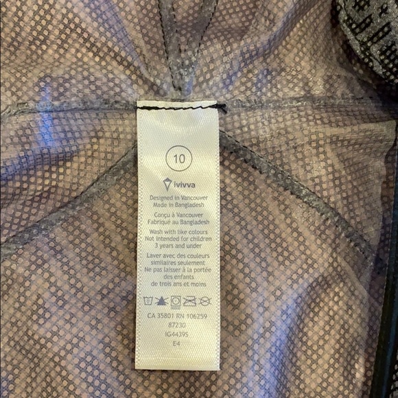 Ivviva Girl’s Windbreaker Jacket - Picture 2 of 4